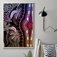 Polynesia Dashiki Canvas Wall Art Polynesia and Africa Traditional Special Together Pastel LT9 - Wonder Print Shop