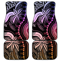 Polynesia Dashiki Car Mats Polynesia and Africa Traditional Special Together Pastel LT9 - Wonder Print Shop