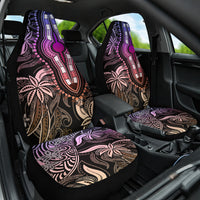 Polynesia Dashiki Car Seat Cover Polynesia and Africa Traditional Special Together Pastel LT9 - Wonder Print Shop