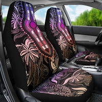 Polynesia Dashiki Car Seat Cover Polynesia and Africa Traditional Special Together Pastel LT9 - Wonder Print Shop