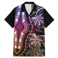 Polynesia Dashiki Family Matching Mermaid Dress and Hawaiian Shirt Polynesia and Africa Traditional Special Together Pastel LT9 - Wonder Print Shop