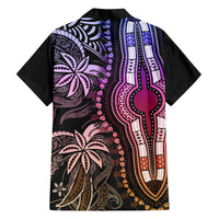 Polynesia Dashiki Family Matching Short Sleeve Bodycon Dress and Hawaiian Shirt Polynesia and Africa Traditional Special Together Pastel - Wonder Print Shop