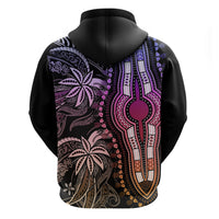 Polynesia Dashiki Hoodie Polynesia and Africa Traditional Special Together Pastel - Wonder Print Shop