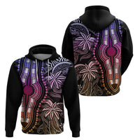 Polynesia Dashiki Hoodie Polynesia and Africa Traditional Special Together Pastel - Wonder Print Shop