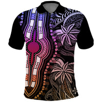 Polynesia Dashiki Polo Shirt Polynesia and Africa Traditional Special Together Pastel - Wonder Print Shop