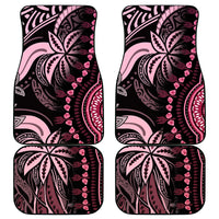 Polynesia Dashiki Car Mats Polynesia and Africa Traditional Special Together Pink LT9 - Wonder Print Shop