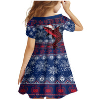 Samoa Manuia Le Kirisimasi Family Matching Mermaid Dress and Hawaiian Shirt Samoan Fishing Tribal Pattern Christmas Vibe LT9 - Wonder Print Shop