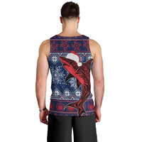 Samoa Manuia Le Kirisimasi Men Tank Top Samoan Fishing Tribal Pattern Christmas Vibe - Wonder Print Shop