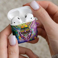 Mardi Gras Crawfish AirPods Case NOLA Fat Tuesday Drip Art - Wonder Print Shop