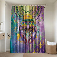 Mardi Gras Crawfish Bathroom Set NOLA Fat Tuesday Drip Art - Wonder Print Shop
