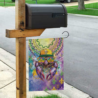 Mardi Gras Crawfish Garden Flag NOLA Fat Tuesday Drip Art - Wonder Print Shop