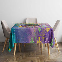 Mardi Gras Crawfish Tablecloth NOLA Fat Tuesday Drip Art - Wonder Print Shop