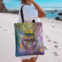 Mardi Gras Crawfish Tote Bag NOLA Fat Tuesday Drip Art - Wonder Print Shop