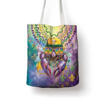 Mardi Gras Crawfish Tote Bag NOLA Fat Tuesday Drip Art - Wonder Print Shop
