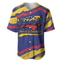 Venezuela Fuerza Y Esperanza Baseball Jersey - Wonder Print Shop