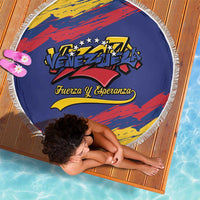Venezuela Fuerza Y Esperanza Beach Blanket - Wonder Print Shop
