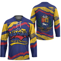 Venezuela Fuerza Y Esperanza Hockey Jersey - Wonder Print Shop