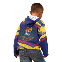 Venezuela Fuerza Y Esperanza Kid Hoodie - Wonder Print Shop