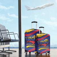 Venezuela Fuerza Y Esperanza Luggage Cover - Wonder Print Shop