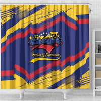 Venezuela Fuerza Y Esperanza Shower Curtain - Wonder Print Shop