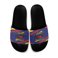 Venezuela Fuerza Y Esperanza Slide Sandals - Wonder Print Shop