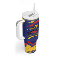 Venezuela Fuerza Y Esperanza Tumbler With Handle - Wonder Print Shop