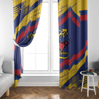 Venezuela Fuerza Y Esperanza Window Curtain - Wonder Print Shop