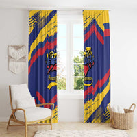 Venezuela Fuerza Y Esperanza Window Curtain - Wonder Print Shop