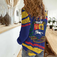 Venezuela Fuerza Y Esperanza Women Casual Shirt - Wonder Print Shop