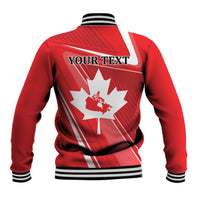 Personalized Beaver and Goose Happy Canada Day Baseball Jacket Est 1867 A Mari Usque Ad Mare