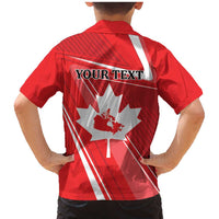 Personalized Beaver and Goose Happy Canada Day Family Matching Mermaid Dress and Hawaiian Shirt Est 1867 A Mari Usque Ad Mare