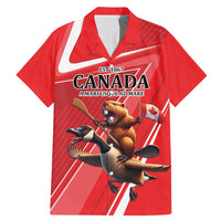 Personalized Beaver and Goose Happy Canada Day Family Matching Mermaid Dress and Hawaiian Shirt Est 1867 A Mari Usque Ad Mare