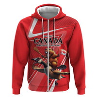 Personalized Beaver and Goose Happy Canada Day Hoodie Est 1867 A Mari Usque Ad Mare
