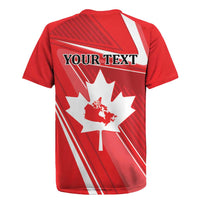 Personalized Beaver and Goose Happy Canada Day Rugby Jersey Est 1867 A Mari Usque Ad Mare