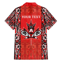 Personalized Canada Indigenous People Day Family Matching Long Sleeve Bodycon Dress and Hawaiian Shirt Haida Tribe Flag Tattoo Style