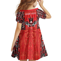 Personalized Canada Indigenous People Day Family Matching Mermaid Dress and Hawaiian Shirt Haida Tribe Flag Tattoo Style