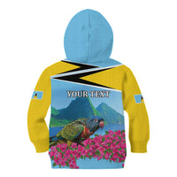 Personalized Pitons Saint Lucian Bougainvillea Kid Hoodie
