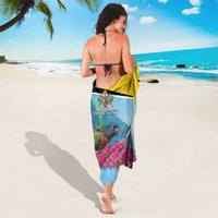 Personalized Pitons Saint Lucian Bougainvillea Sarong