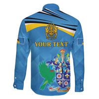 Personalized Saint Lucia Independence Day Family Matching Long Sleeve Bodycon Dress and Hawaiian Shirt Since 1979