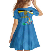 Personalized Saint Lucia Independence Day Family Matching Summer Maxi Dress and Hawaiian Shirt Since 1979
