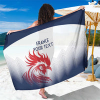 Custom France Rugby Sarong Summer Paris 2024 - Wonder Print Shop