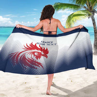 Custom France Rugby Sarong Summer Paris 2024 - Wonder Print Shop