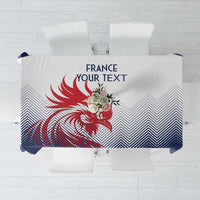 Custom France Rugby Tablecloth Summer Paris 2024 - Wonder Print Shop