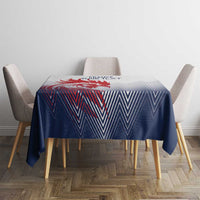Custom France Rugby Tablecloth Summer Paris 2024 - Wonder Print Shop
