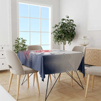 Custom France Rugby Tablecloth Summer Paris 2024 - Wonder Print Shop