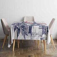 Custom France Women Rugby Tablecloth Summer Flowers 2024 - Wonder Print Shop