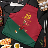 Portuguese Footballer Memorial Apron Forever 20 The Heart Still Beats - Wonder Print Shop