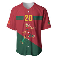 Portuguese Footballer Memorial Baseball Jersey Forever 20 The Heart Still Beats - Wonder Print Shop