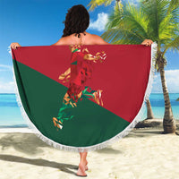 Portuguese Footballer Memorial Beach Blanket Forever 20 The Heart Still Beats - Wonder Print Shop
