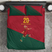 Portuguese Footballer Memorial Bedding Set Forever 20 The Heart Still Beats - Wonder Print Shop
